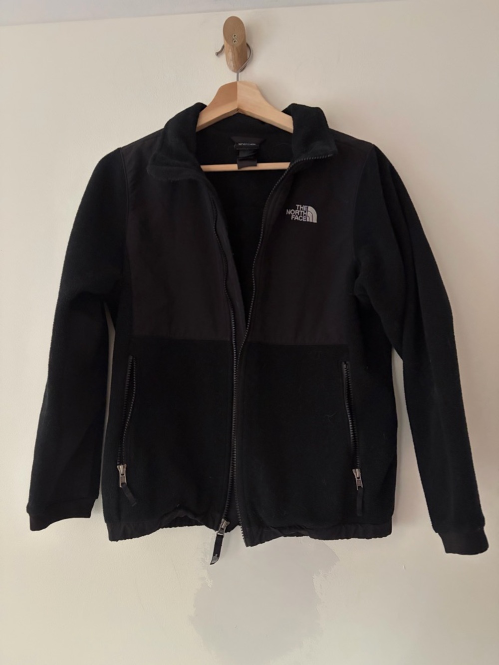 Vintage Denali North Face Black Full-Zip Fleece Jacket